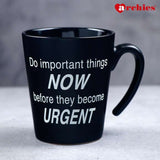 Archies Do Important Things Now Quotation Mug
