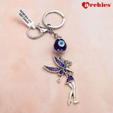 Archies Tinker Bell Protective Evil Eye Keychain