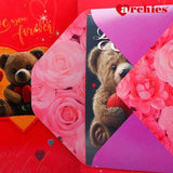 Archies My Love My Sweetheart Teddy Design Greeting Card
