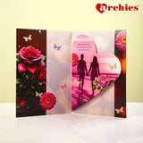 Archies To My One And Only Rose Design Greeting Card