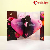 Archies To My One And Only Rose Design Greeting Card