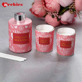 Archies Peach Collect Blessings Candle Gift Set