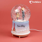 Archies Love story Light Up Water Ball Showpiece
