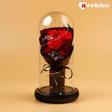 Archies Red Rose Bouquet Light Up Showpiece
