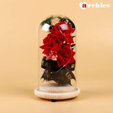 Archies Red Rose Beautiful Light Up Showpiece