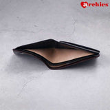 Archies Wooden Gift Box Black With Brown Design Gents Wallet