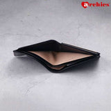 Archies Wooden Gift Box Exquisite Design Black And Brown Gents Wallet