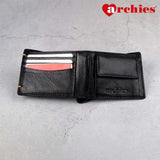 Archies Tin Box Simplicity Design Black Gents Wallet
