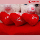 Archies Couple Mouse In Red Basket Soft Toy