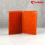 Archies Tan Wallet And Card Holder Gift Set