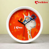 Archies Orange AMA Wall Clock