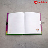 Archies Purple I AMA Secret Book Diary With Key And Lock