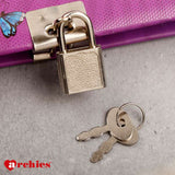 Archies Purple I AMA Secret Book Diary With Key And Lock