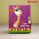 Archies Purple I AMA Secret Book Diary With Key And Lock