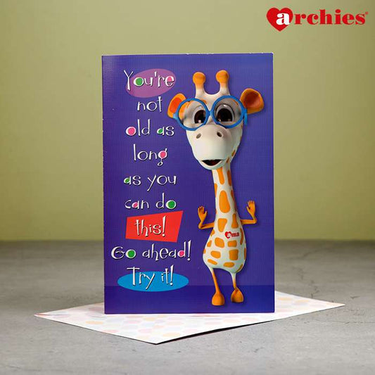 Archies AMA Pop Up Birthday Greeting Card
