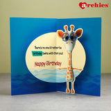 Archies AMA A Birthday Is Brighter When You Share It Birthday Greeting Card
