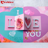 Archies Sweetheart Bunny Couple Romantic Greeting Card