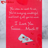Archies For My Love With All My Heart Romantic Greeting Card