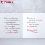 Archies I Love You Every Single Day Romantic Greeting Card