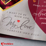Archies You Are The One I Love Couple Romantic Greeting Card
