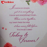 Archies Always And Forver Couple Romantic Greeting Card
