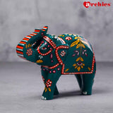 Desi Archies Handcrafted Green Elephant