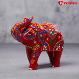 Desi Archies Handcrafted Red Elephant