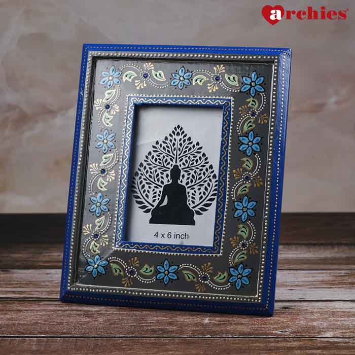 Desi Archies Handmade Wooden Frame Multicolour