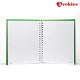 Aesthetic Notebook Life in Green