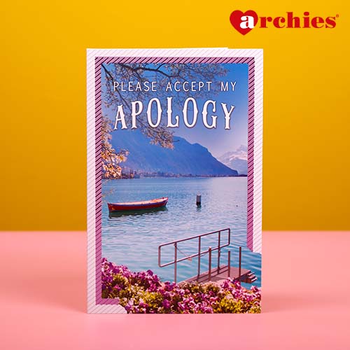 Archies Accept My Apology Greeting Card