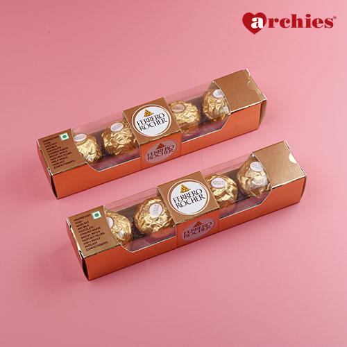 Ferrero Rocher T4 Chocolate 50g - Pack of 2