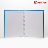 Aesthetic Notebook Peace in Blue