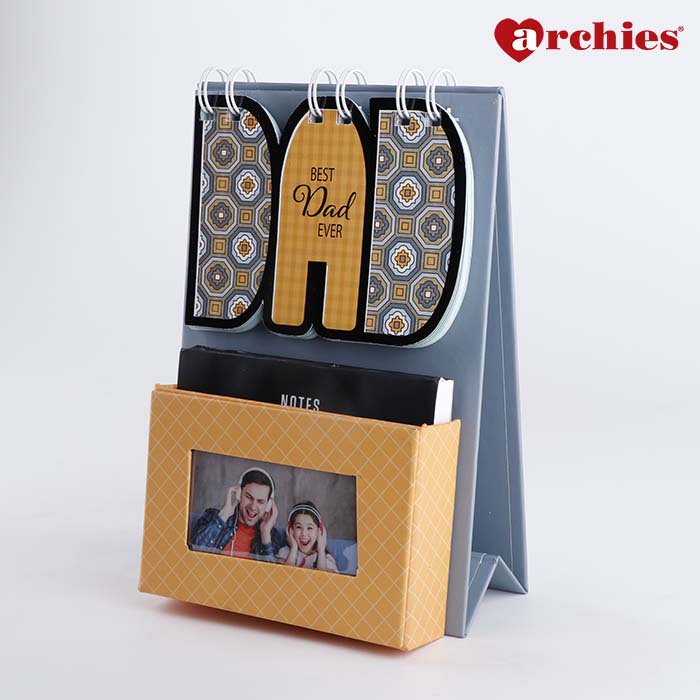 The Dad Ever Quotation Book with Photo Space