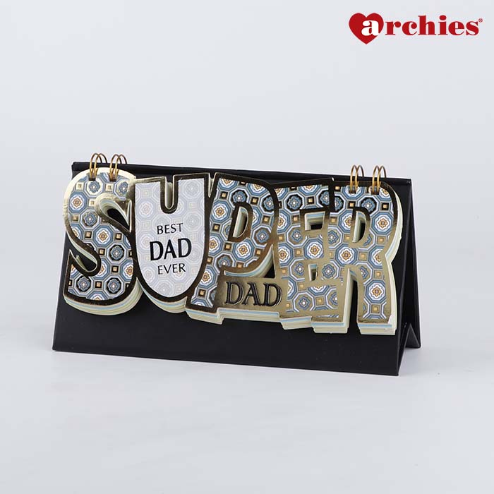 Best Dad Ever Quotation Book Super Dad