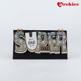 Best Dad Ever Quotation Book Super Dad