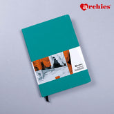 Archies Premium Corporate Notebook with elastic Green