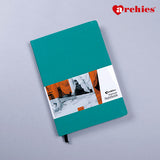 Archies Premium Corporate Notebook with elastic  Green