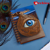 Guardian Protector Evil Eye Spiral Journal