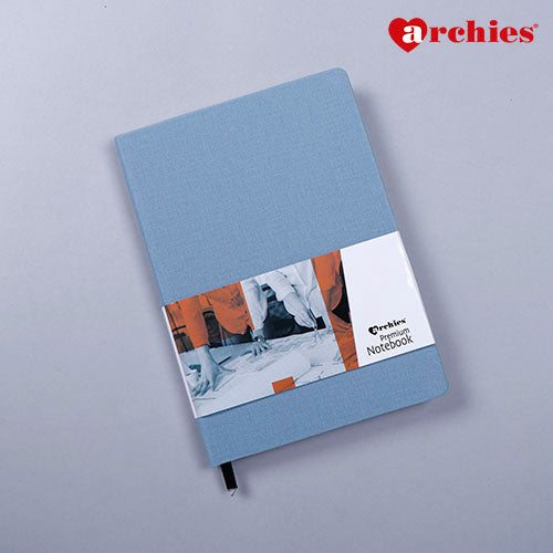 Archies Premium Corporate Notebook with elastic Grey