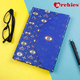 Beautiful Evil Eye Printed Notebook with Magnetic Closure