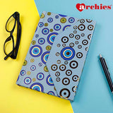 Aesthetic Evil Eye Protection Notebook with Magnetic Closure
