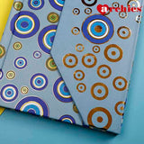 Aesthetic Evil Eye Protection Notebook with Magnetic Closure