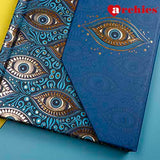 Evil Eye Themed Notebook with Magnetic Closure