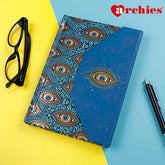Evil Eye Themed Notebook with Magnetic Closure