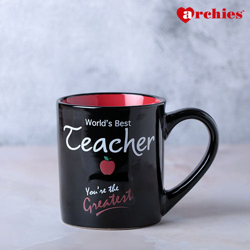 World's Best Teacher Mug Black
