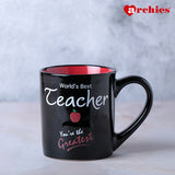 World's Best Teacher Mug Black