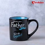 World's Best Father Mug Black