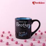 World's Best Brother Mug Black