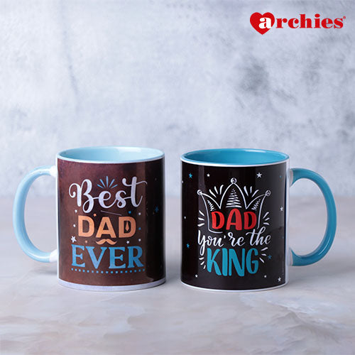 Set of 2 Mugs for Best Dad