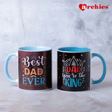 Set of 2 Mugs for Best Dad